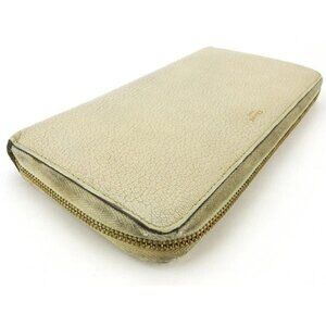 CELINE Purse Beige Gold Black Women Authentic secondhand